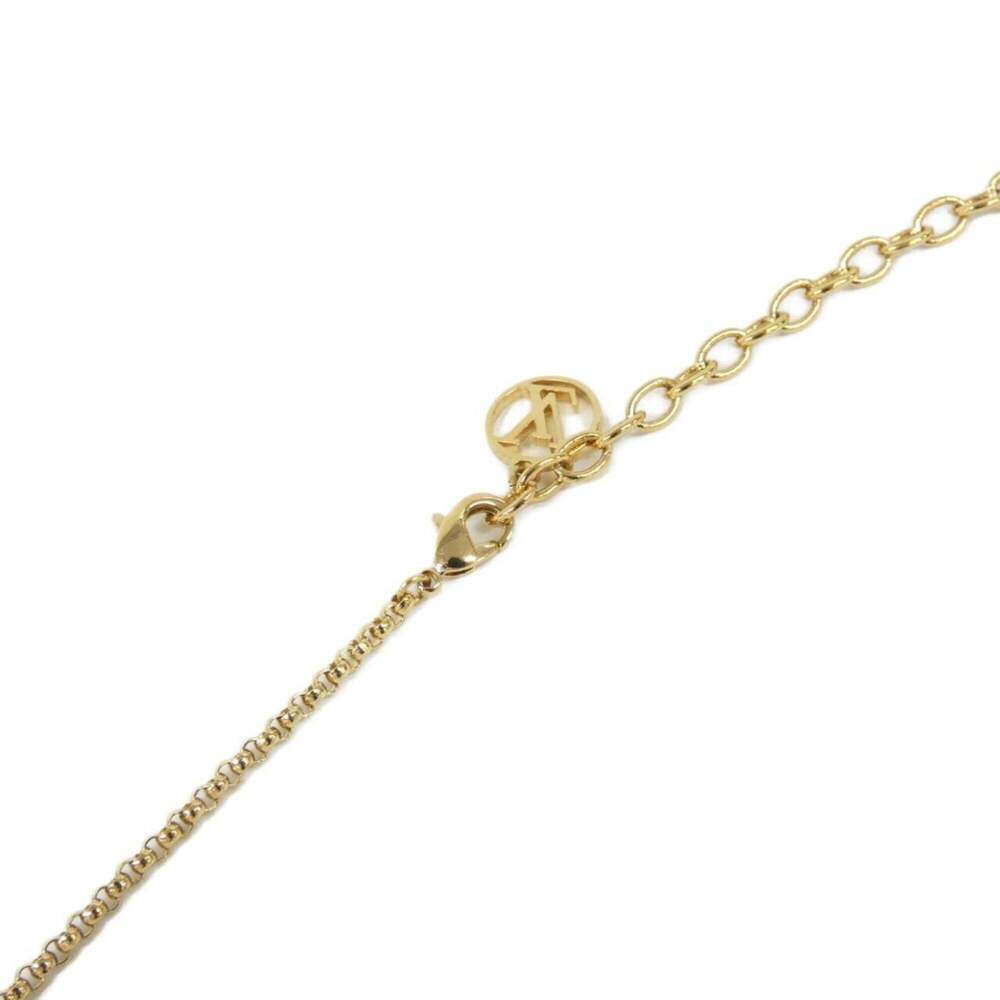 LOUIS VUITTON Gold Necklace - Picture 4 of 5